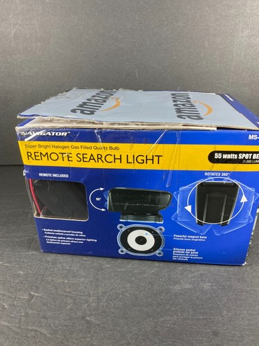 Navigator MS-012T Wireless Remote Search Light 55W Halogen Spot Beam, 1000 LME - Picture 2 of 14