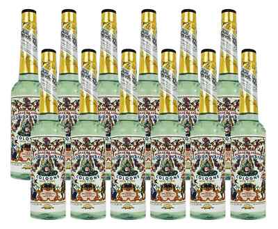 12 Bottles - L&K Murray & Lanman Florida Water Cologne 7.5 oz,  Free Shipping