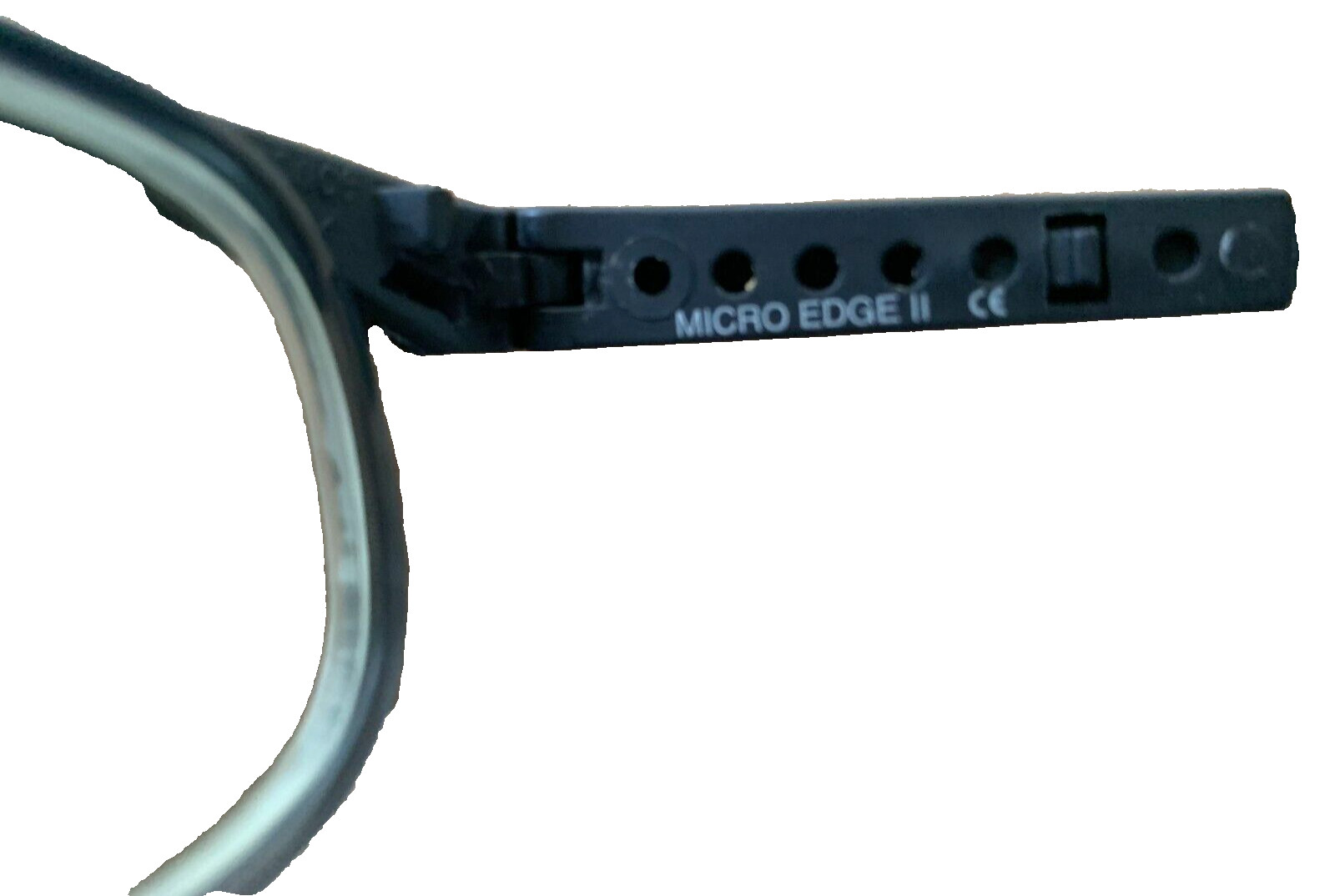 VINTAGE Bolle Micro Edge II Sunglass-Adjustable Cable Arms-Optical Lens Insert image 8