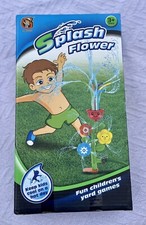 Water Sprinkler Fun Summer Lawn Splash Flower Spray Toy for Kids Backyard