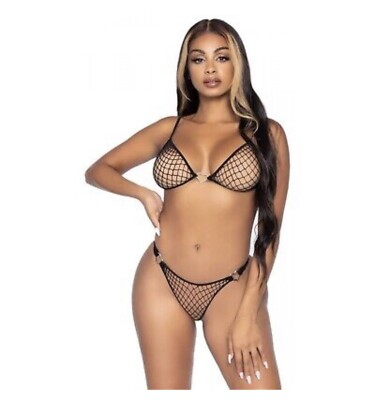 sexy fishnet bikini 1950s lingerie