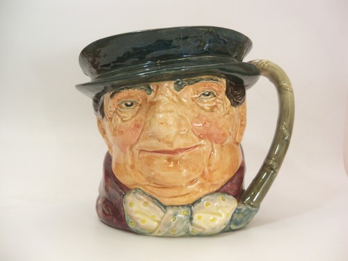 Vintage 1930s Royal Doulton England Tony Weller D 5531 Character Toby Mug Jug - Picture 2 of 12