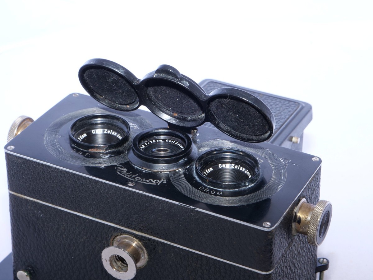 Vintage Rollei Heidoscop 6x13cm Stereo 3D Camera. Zeiss