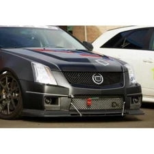 APR Performance Carbon Fiber Front Wind Splitter & Rods for Cadillac CTS-V 09-14