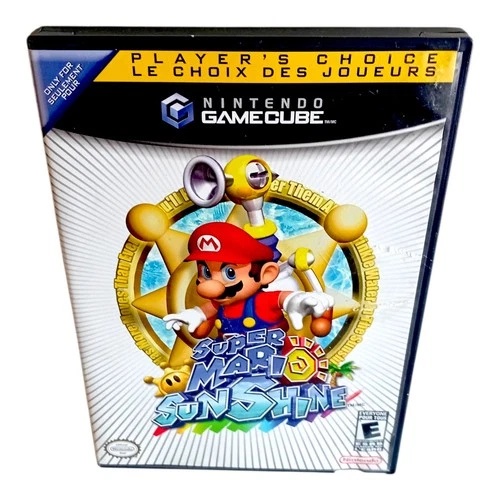 Super Mario Sunshine Player Choice (Nintendo GameCube, 2002) CIB Complete In Box
