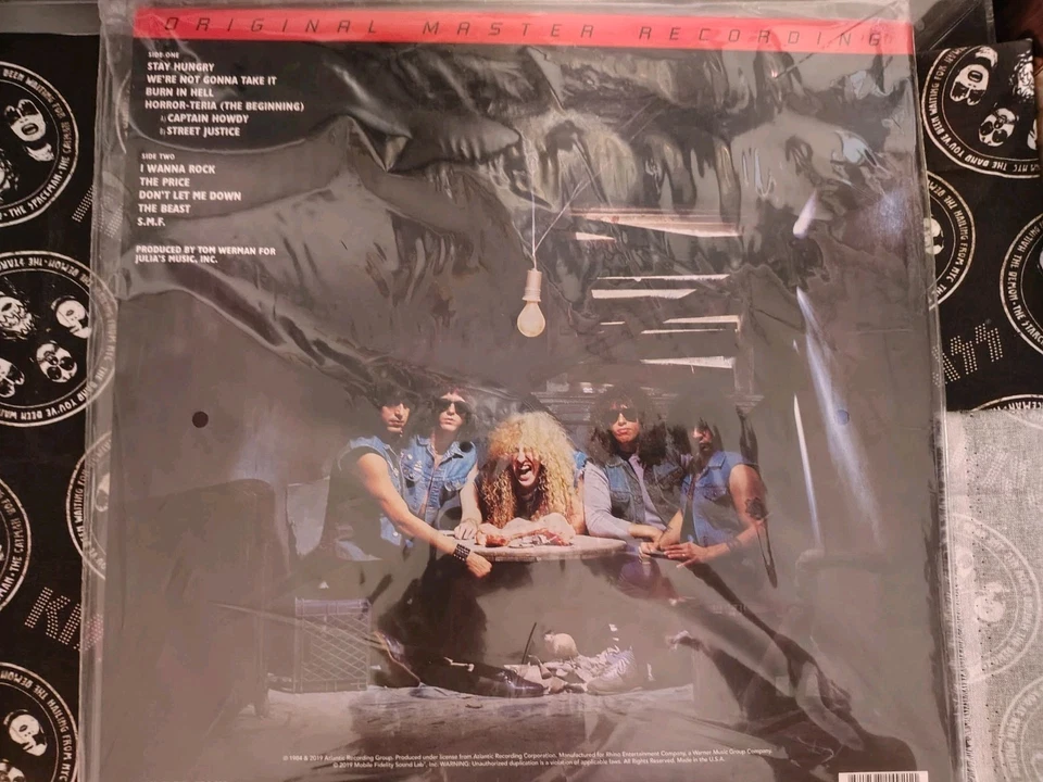 Twisted Sister Stay Hungry MFSL 180g MoFi Vinyl Record LP New Sealed Fast S/H - Image 2 of 4
