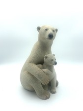 Polar Bear & Cub In Safe Hands" from The Natural World series by Country Artists