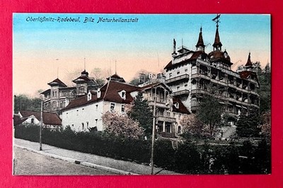 AK RADEBEUL Oberlössnitz um 1915/20 Bilz Naturheilanstalt   ( 164618