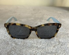 Fendi FF086/S HK53U Brown Tortoise Blue Sunglasses Italy Designer Frames Only