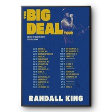 Randall King Big Deal Tour 2026 Country Concert Poster Wall Art