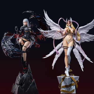 Digimon Angewomon Ladydevimon 1/4 GK Resin Statue Figure IN STOCK TOYS Luxury
