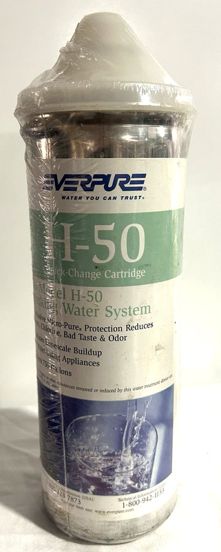 NEW SEALED EVERPURE FITS H-50 QUICK CHANGE CARTRIDGE DRINKING WATER SYSTEM