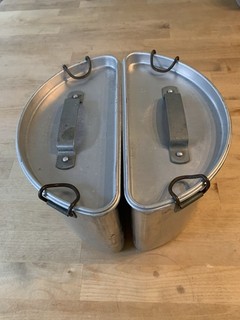 CHAMBERS STOVE THERMOWELL DOUBLE POTS