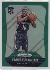 2015-16 Panini Prizm Rookies Green Prizm Jarell Martin #301 0b9