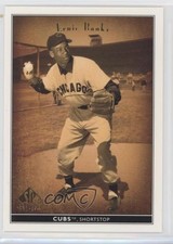 2002 SP Legendary Cuts Ernie Banks #5 HOF 1u1