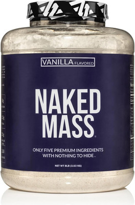 Vanilla Mass - All Natural Vanilla Weight Gainer Protein Powder - 8Lb Bulk, NSF