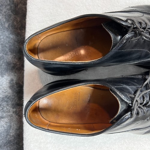 Allen Edmonds Park Avenue Oxfords Mens 13 D Black Leather Cap Toe Dress Shoes - Picture 11 of 15
