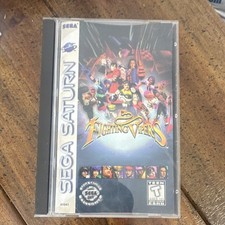 Sega Saturn Fighting Vipers 1996 Complete with Case Disc and Manual Works