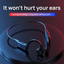 Bone Conduction Headphones Bluetooth 5.1 Wireless Headset Earbuds Outdoor Sport