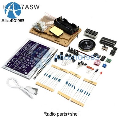 HU-017A RDA5807S FM Radio Kit Set Electronic   Kit 87-108MHz with Shell   *mq