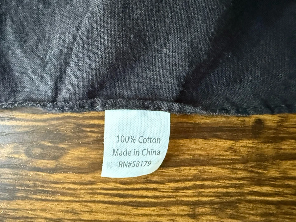 Harley Davidson Rolling USA Bandana 2024 Negro Motocicleta Motociclista Concurso 20"x20" Foto 4 de 4