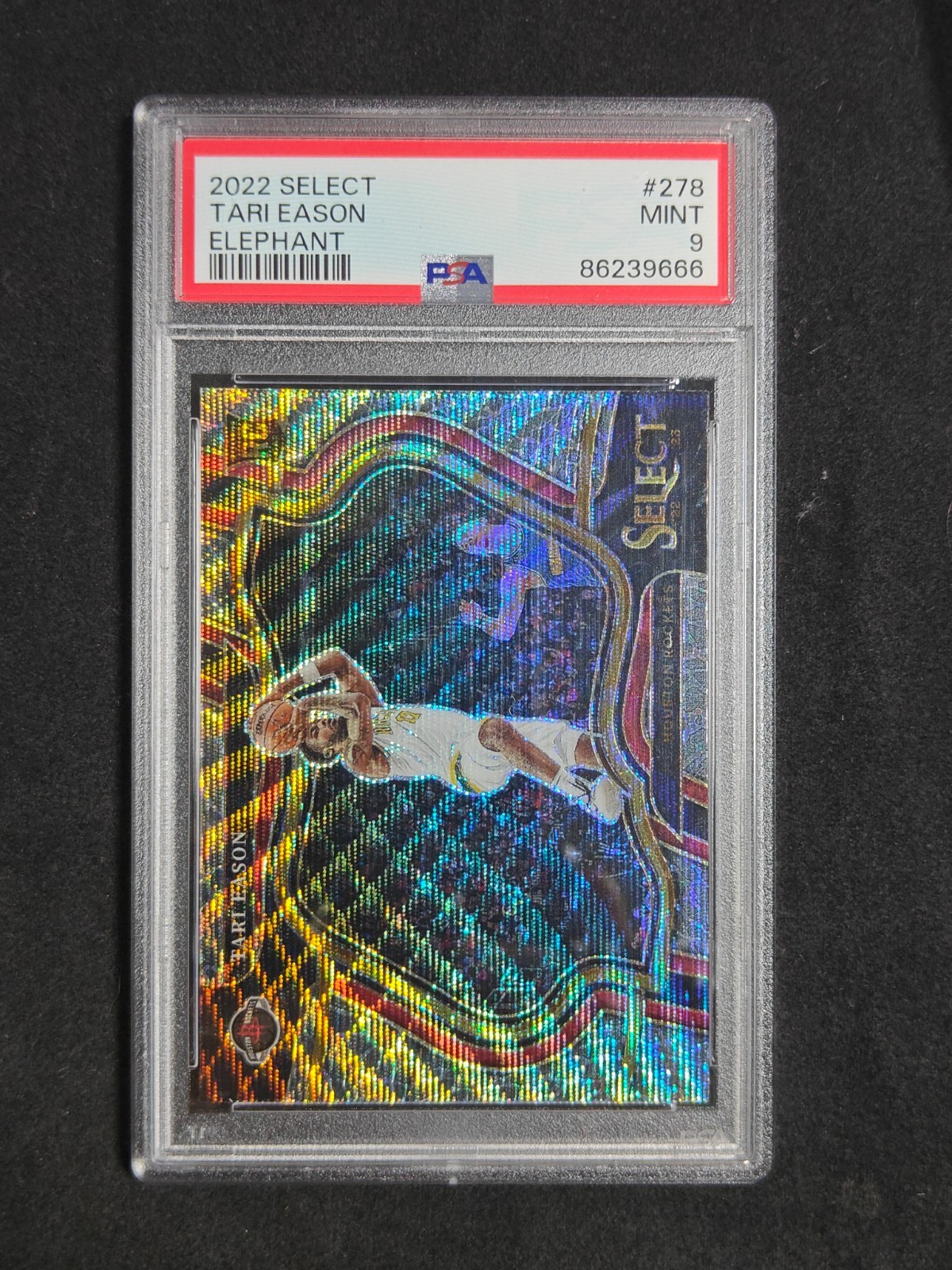 2022 Panini Select Courtside Tari Eason RC Elephant SSP PSA 9#YX