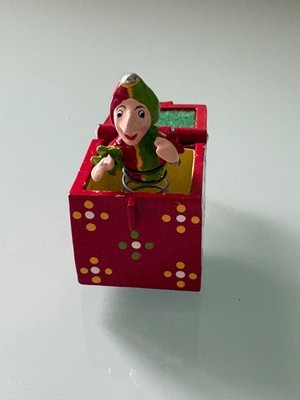 Seltene Minnie Maria Jester Jack in Box