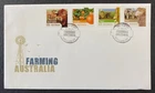 2012 Farming Australia P&S Stamps FDC First Day Cover Rozelle (NSW) Postmark