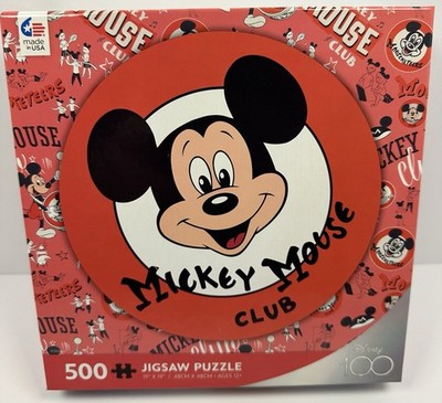 Ceaco Disney Mickey Mouse Club 500 Piece Jigsaw Puzzle Cardboard 2023