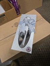 Silver-Toned Wedding Cake Knife Server Set Brand New in Box