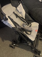 gb Pockit Lightweight Folding Stroller Pushchair Buggy grey - Travel Friendly