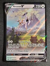 Carte promozionali Arceus V SWSH204 SWSH: Spada e Scudo Holo quasi nuove