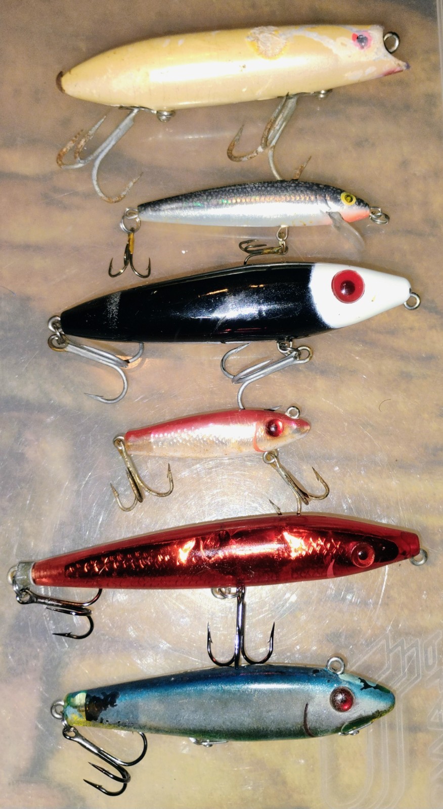 Saltwater Plugs/Topwaters Lot-Mirrorlure, Rapala, +-6 Total Baits-Free Shipping! - Image 16