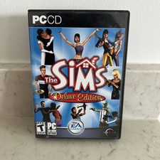 EA Games The Sims: Deluxe Edition PC Manual Included Simulation T-Teen