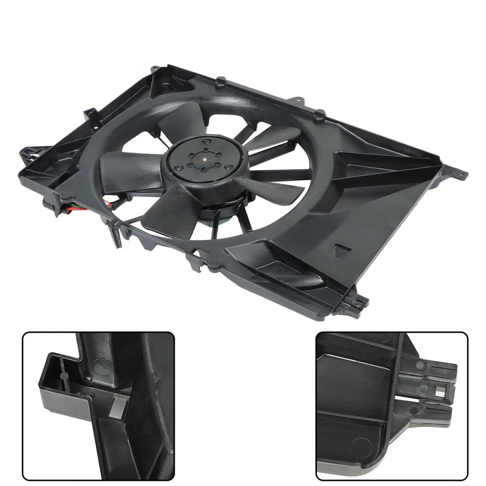 CH3115193 For Jeep Compass 2.4L 2017-2021 Engine Radiator Cooling Fan Assembly Foto 3 de 4