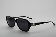 NEW GUESS BY MARCIANO GM 693 BLK-3 BLACK CRYSTAL AUTHENTIC SUNGLASSES 58-16