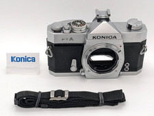 Meter OK N MINT Konica FTA Silver SLR Film Camera Body New Seal from Japan