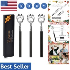 Elegant Bear Claw Telescoping Back Scratcher - Perfect Fun Gift Set for Adults