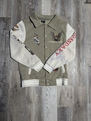 Varsity Letterman Bomber Jacket Size small,