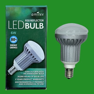 2x 6W (=40W) LED R50 Reflektor Spot Glühlampen Pearl 2700K Ses E14 S Schraube