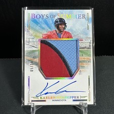 5/10 KAELEN CULPEPPER HOLO GOLD JUMBO MATERIAL AUTO 2025 Panini Boys Of Summer !