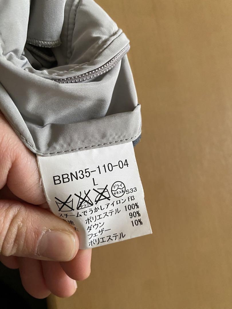 Burberry Long Coat Outerwear With Check Pattern Gray Size L For Men thumbnail 6