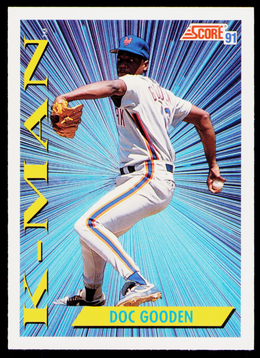 1991 Score Doc Gooden New York Mets #685