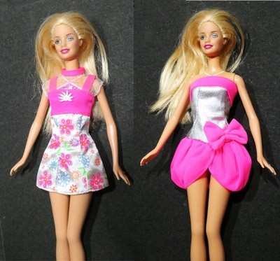 Vintage Barbie Puppenkleider x2, guter Zustand (keine Puppen!)