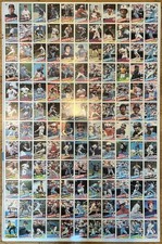 1985 Topps Baseball Uncut Sheet Schmidt Yount Seaver Mattingly (132 Cards) *US19