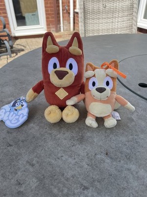 Rusty & Bingo - Bluey Friends weicher Plüsch von Moose Toys neu mit Etikett (Rustie)