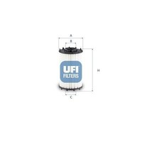 UFI 25.259.00 ÖLfilter FüR Audi Bentley Lamborghini Porsche VW
