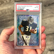 2000 Collectors Edge Masters JAMAL LEWIS Holosilver /1000 - PSA 8 POP 1 Ravens