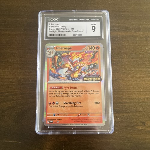 Infernape graded CGC 9 for sale on eBay