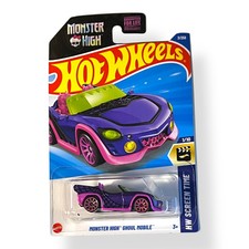 Hot Wheels Monster High Ghoul Mobile Purple 3/250 HW Screen Time 1/10 New